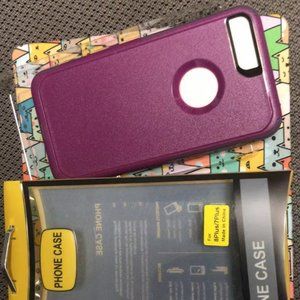 iPhone case for iPhone 7 plus , iPhone 8 plus purple